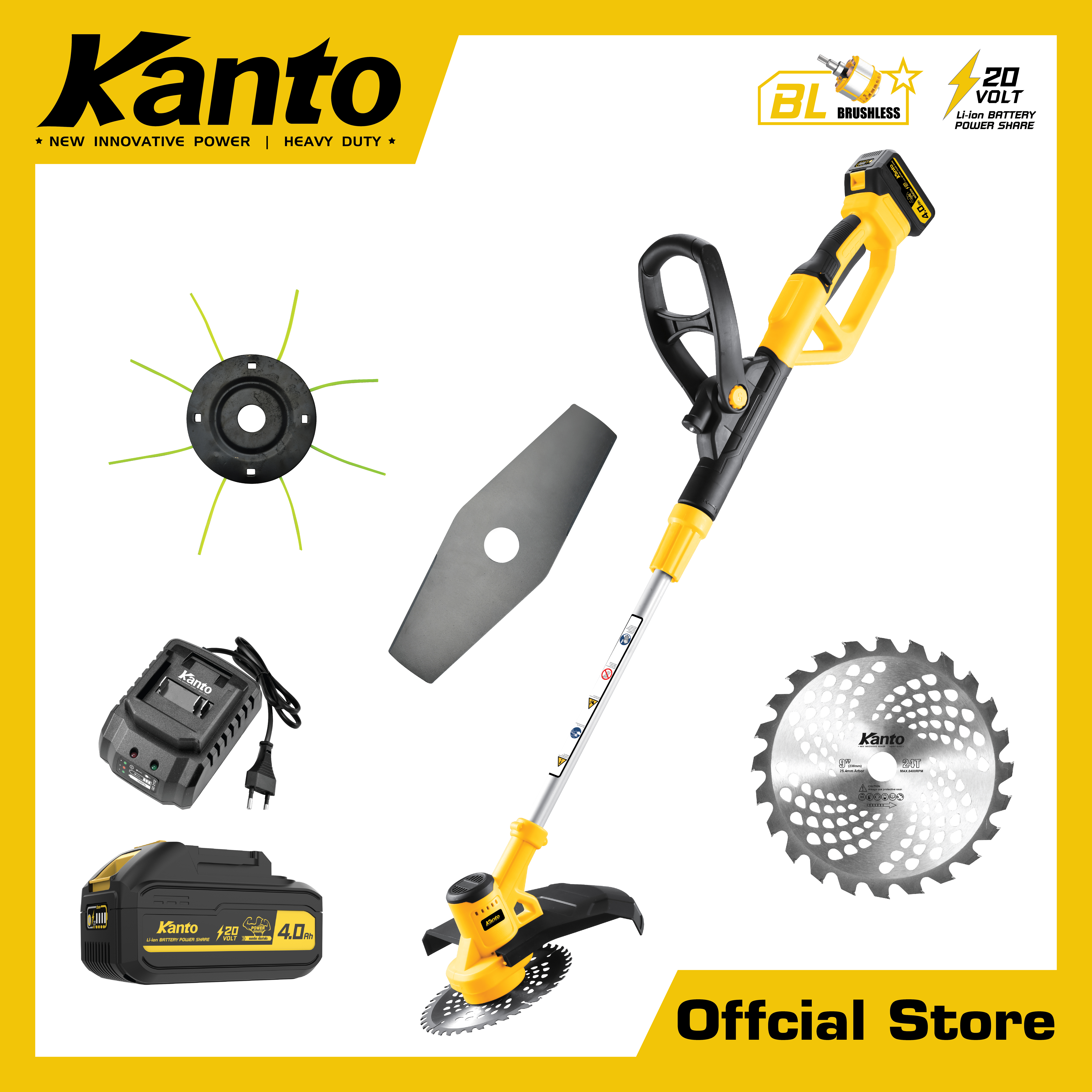 เครื่องตัดหญ้าแบตเตอรี่ไร้สาย20V