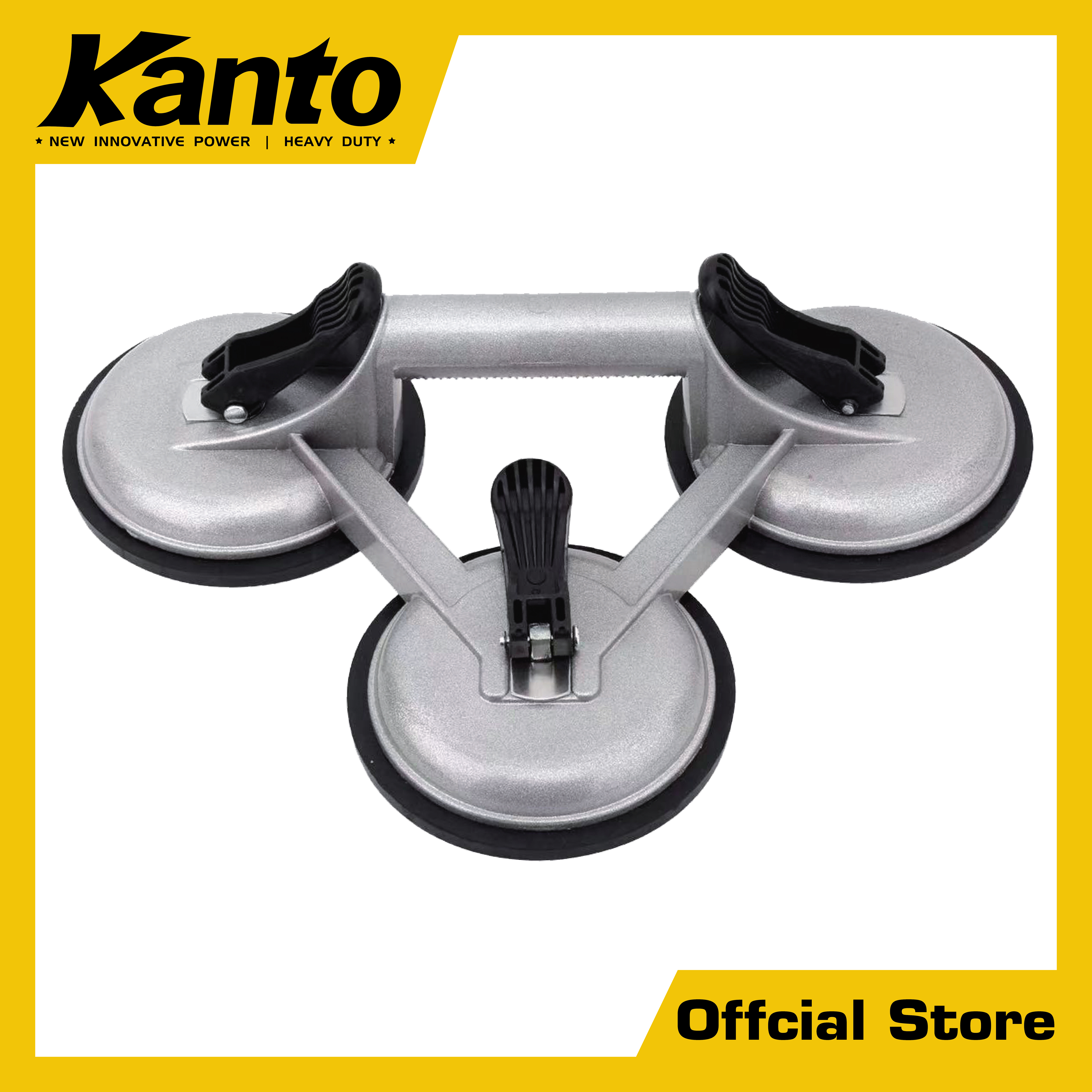 ยางดูดกระจกด้ามจับมิเนียม3ขา