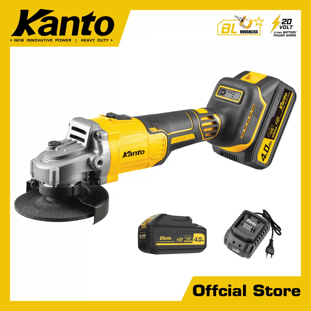เครื่องเจียรแบตเตอรี่ไร้สาย20V.