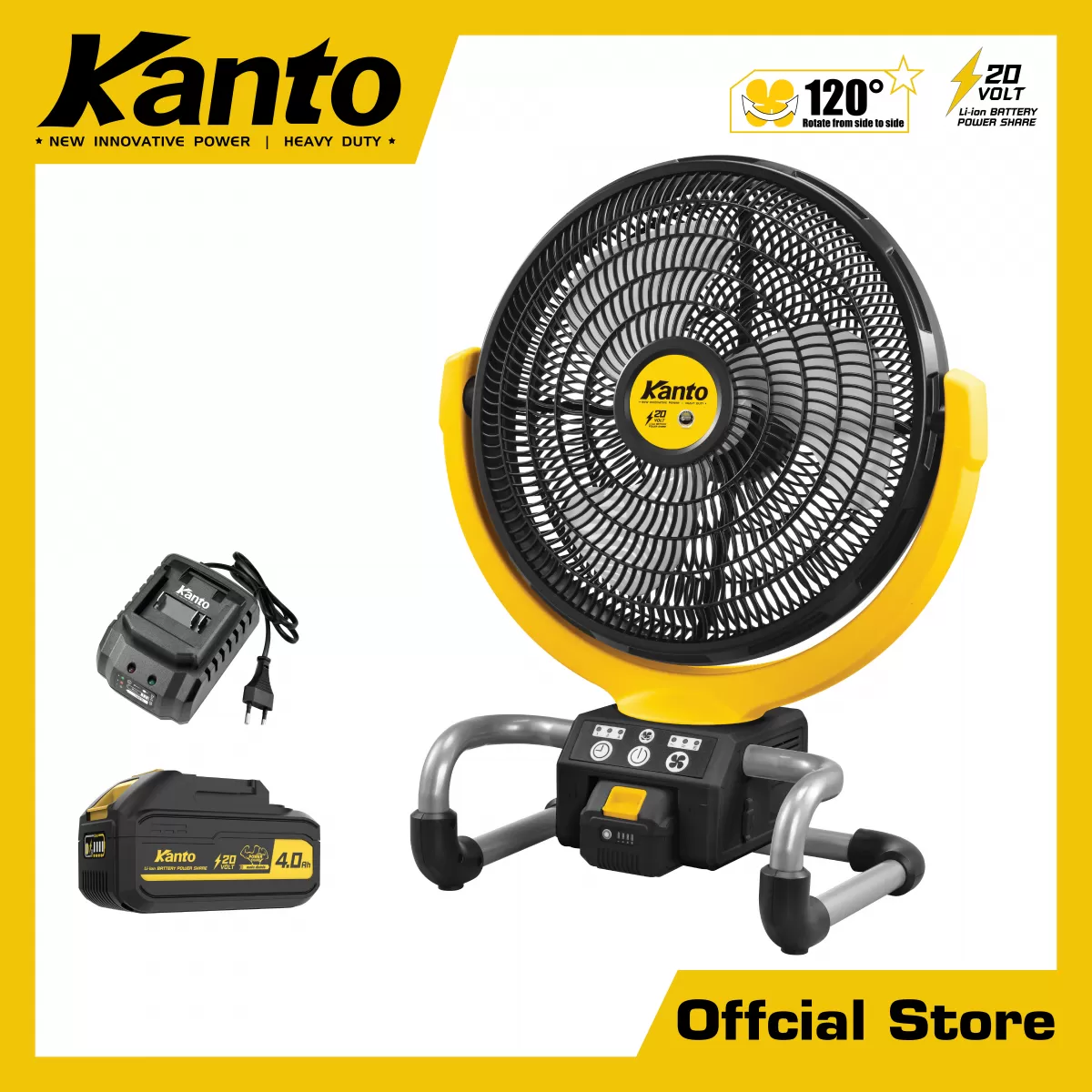 พัดลมแบตเตอรี่ไร้สาย20V. ขนาด 13&amp;quot;